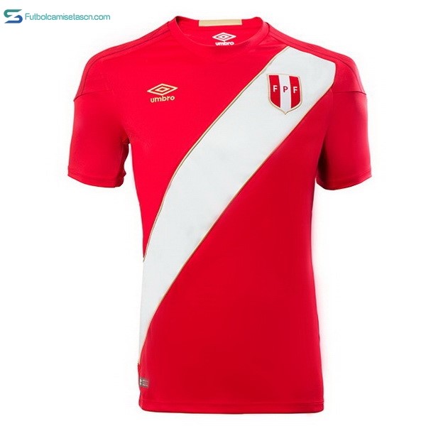 Camiseta Perú 2ª 2018 Rojo